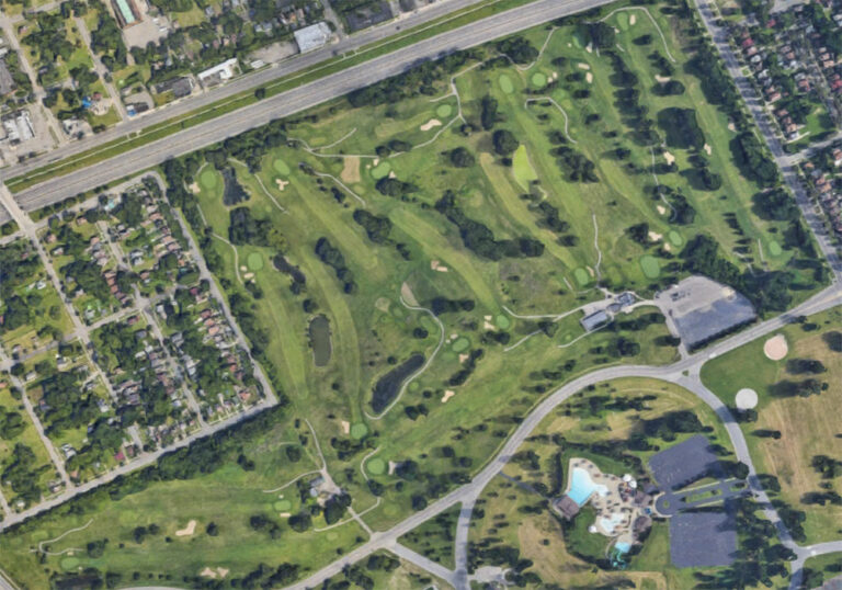 Course Layout Chandler Park Golf Course Detroit, MI